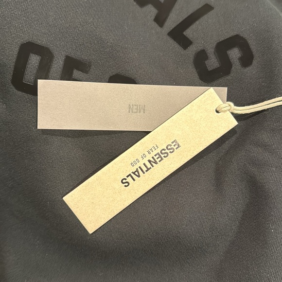 ESSENTIALS JET BLACK HOODE NEW!!!! - Picture 3 of 3